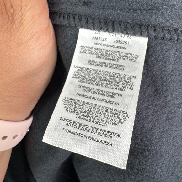 Columbia Mens Fleece Vest Black Full Zip Pockets Outdoor Gorpcore XL Hiking Cozy - Picture 6 of 8